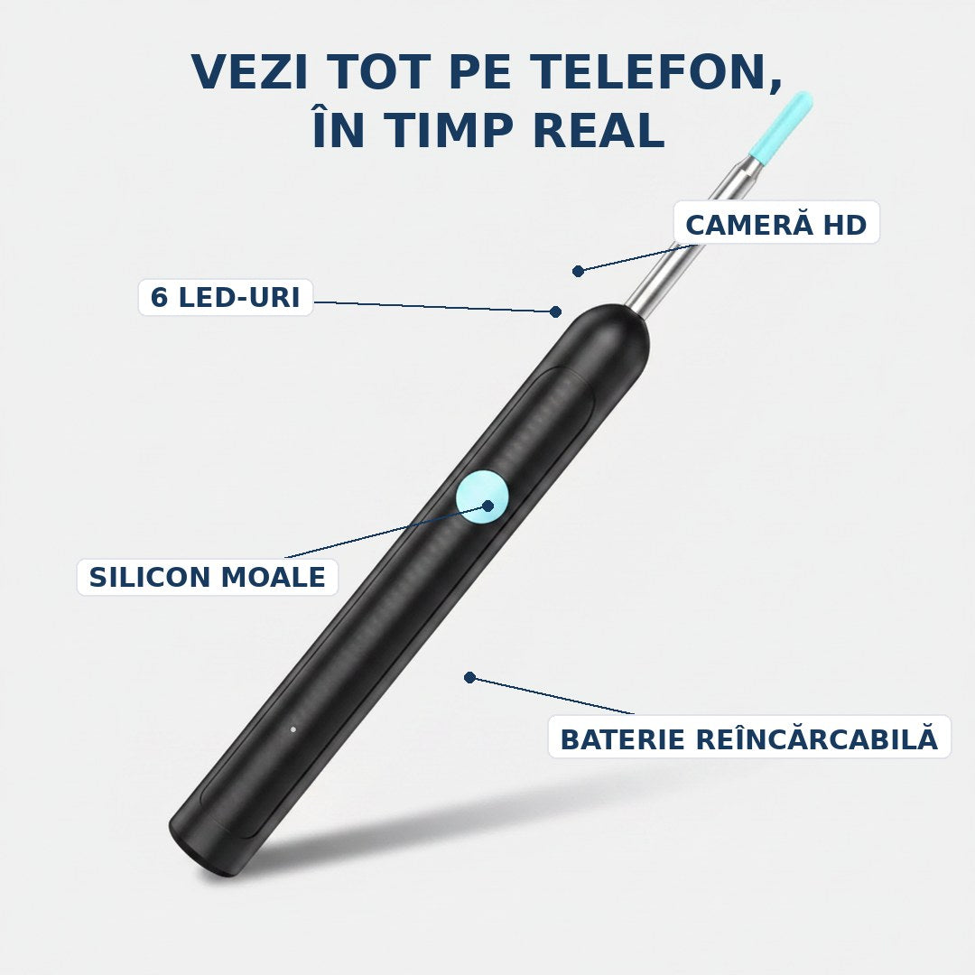 OtoCam - caracteristici cu etichete