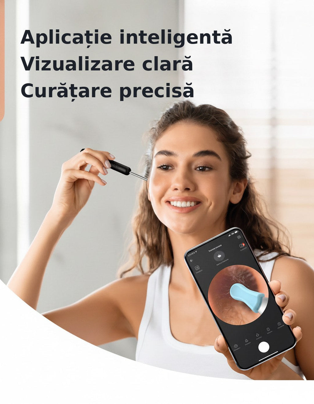 OtoCam - aplicatie inteligenta, vizualizare clara